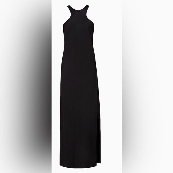 Allsaints Betina Slim Racer Neck Arches Maxi Dress NWT Size US 10 - Picture 1 of 11